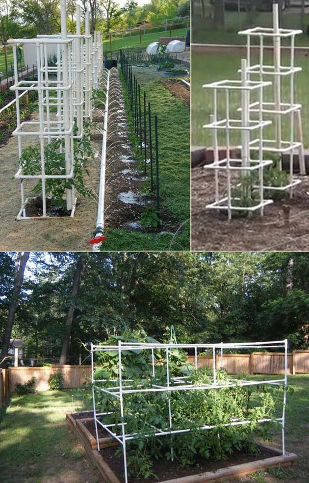 Creative Gardening Ideas With Inexpensive Pvc Pipes Digging In The Garden