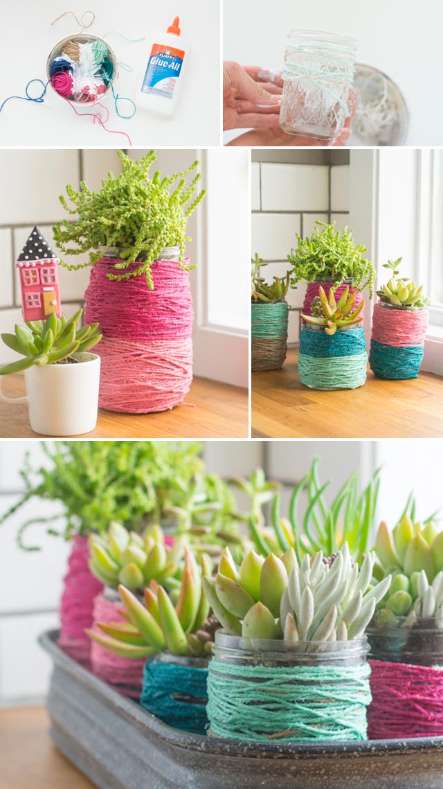 Creative recycling: how to transform old objects into succulent pot