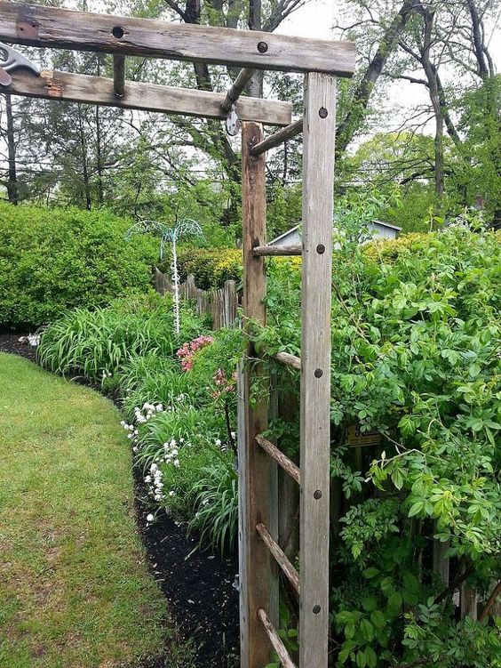 Diy Recycled Garden Trellis Ideas