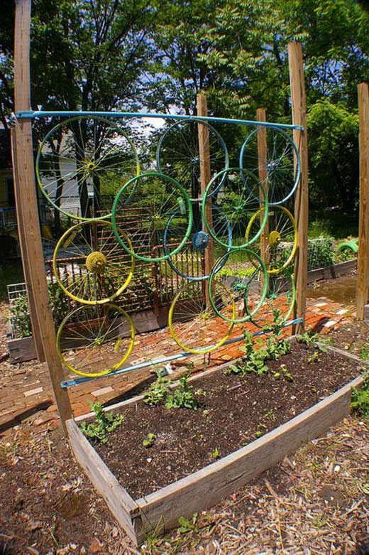 12 Diy Recycled Garden Trellis Ideas