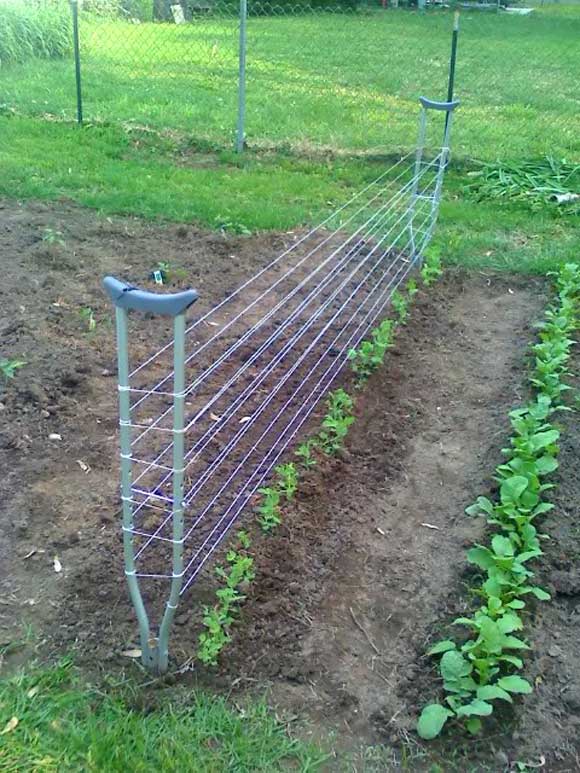 12 DIY Recycled Garden Trellis Ideas