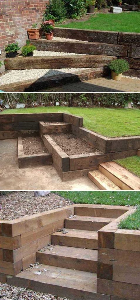 How-to & Tips for Creating Railway Sleepers Garden Edging - Digging In