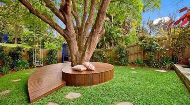 21 Cool And Inspiring Benches Around Trees, Bench Around The Tree