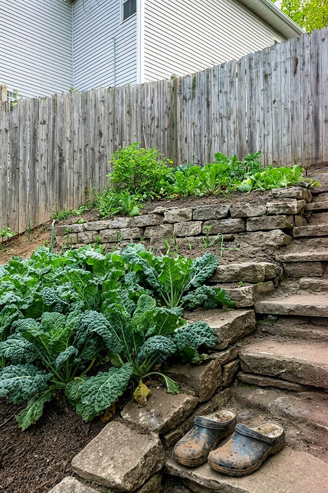 Classic Stone Step Harvest Path