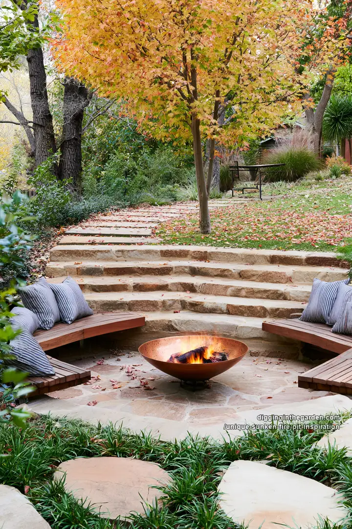 unique-sunken-fire-pit-inspiration 12