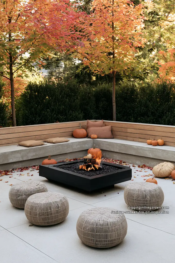 unique-sunken-fire-pit-inspiration 14
