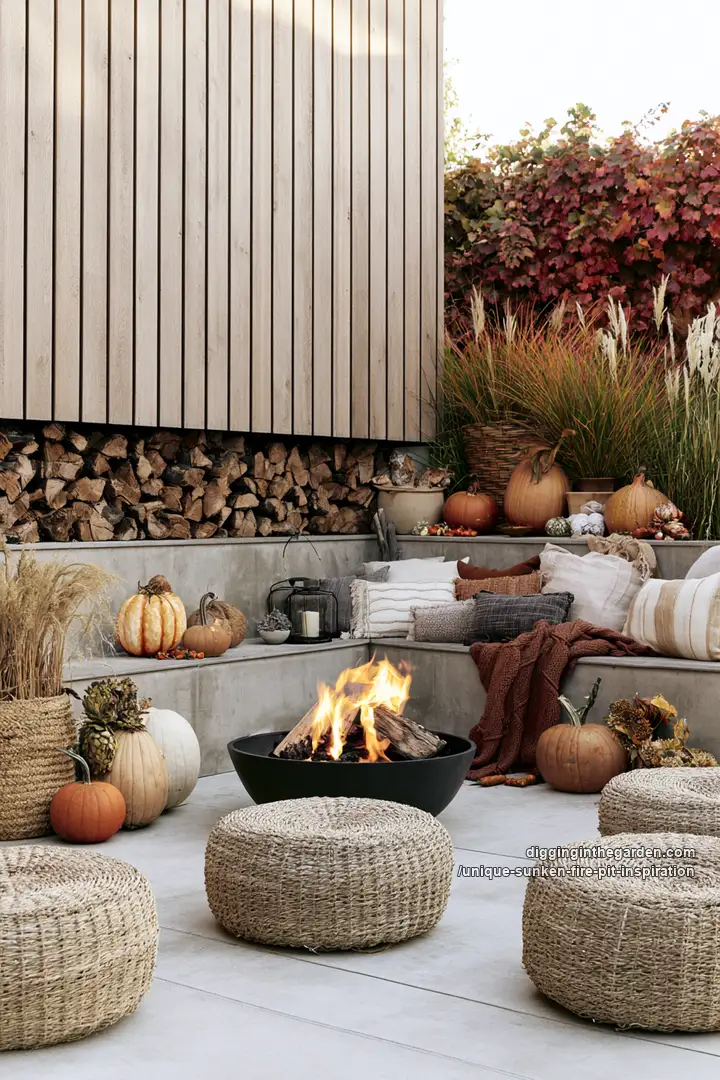 unique-sunken-fire-pit-inspiration 23