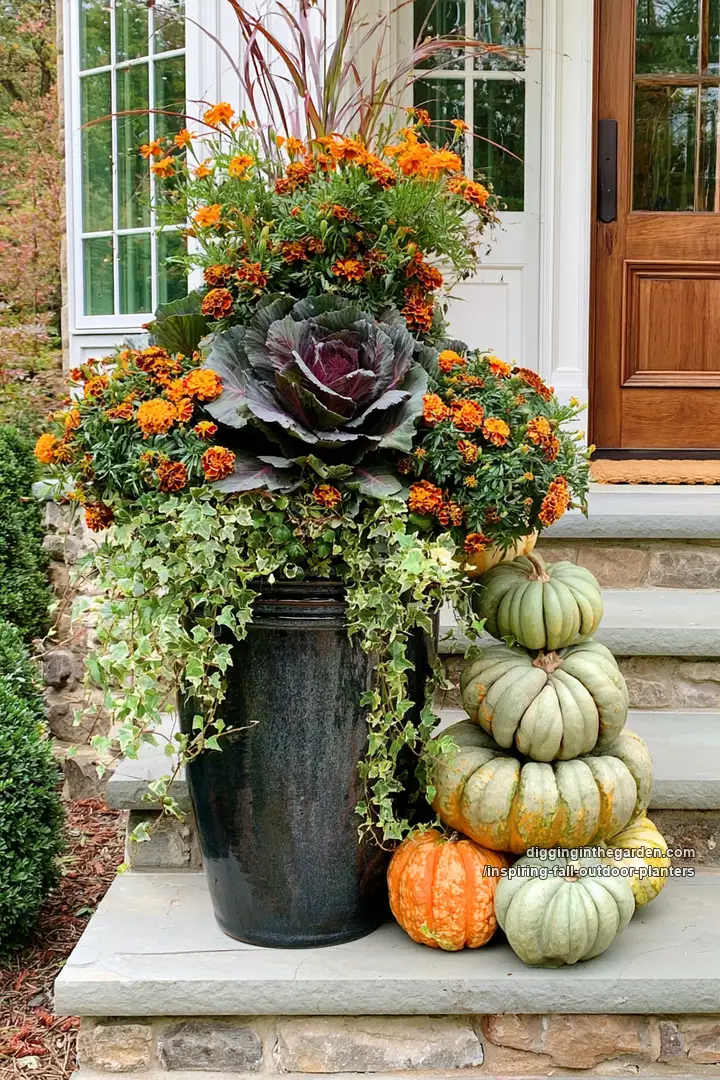 inspiring-fall-outdoor-planters 03