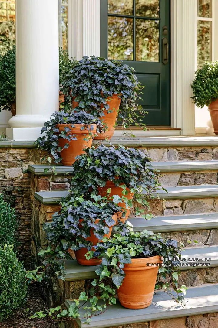 inspiring-fall-outdoor-planters 13