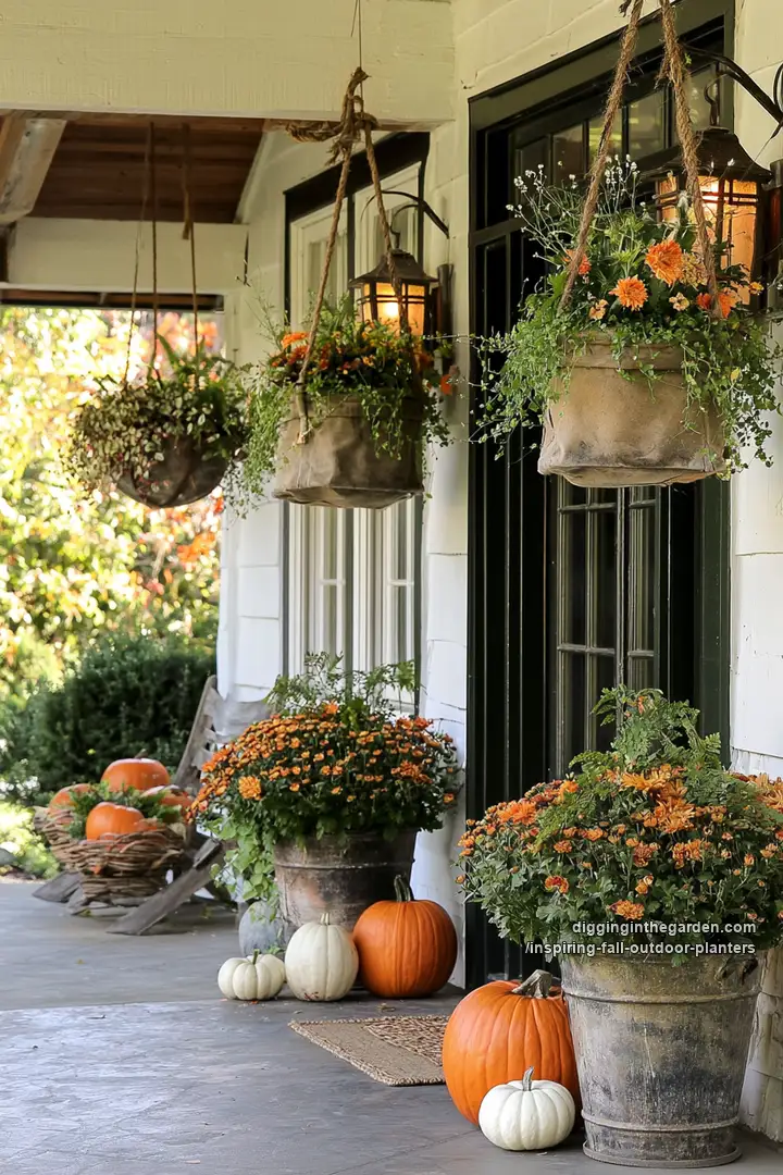 inspiring-fall-outdoor-planters 15