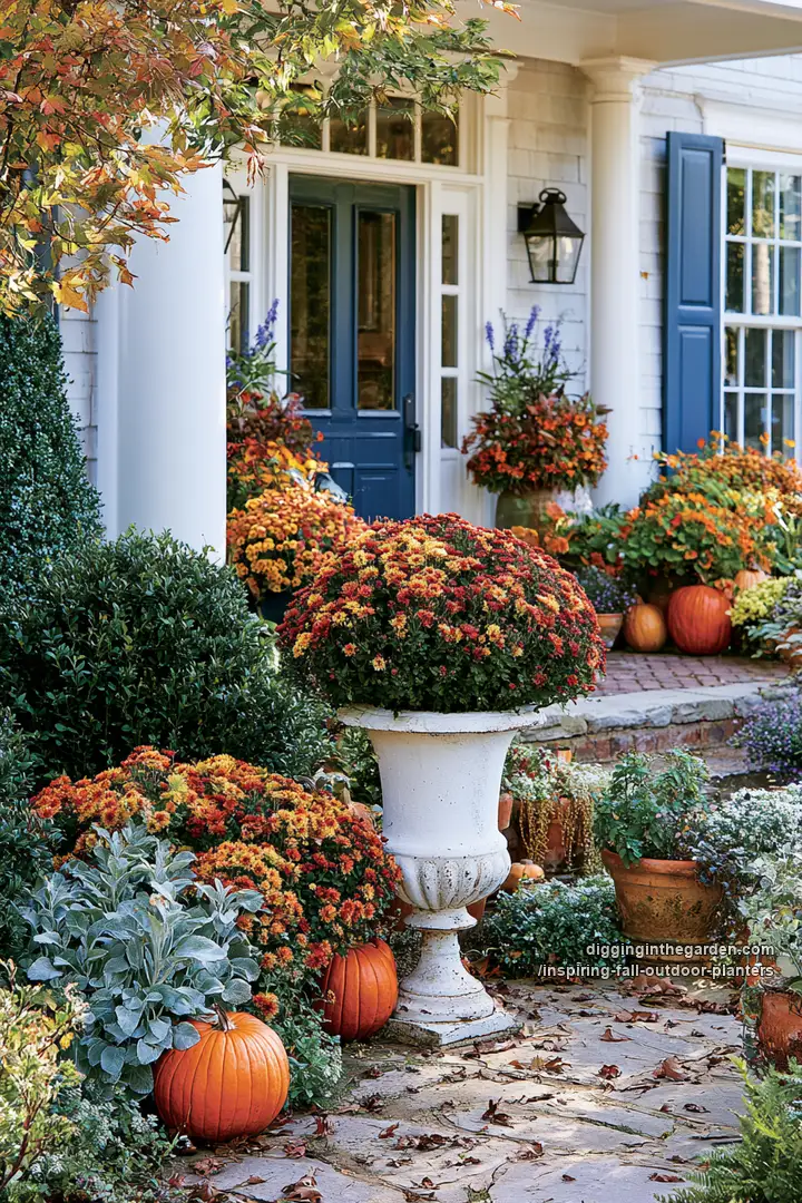inspiring-fall-outdoor-planters 17