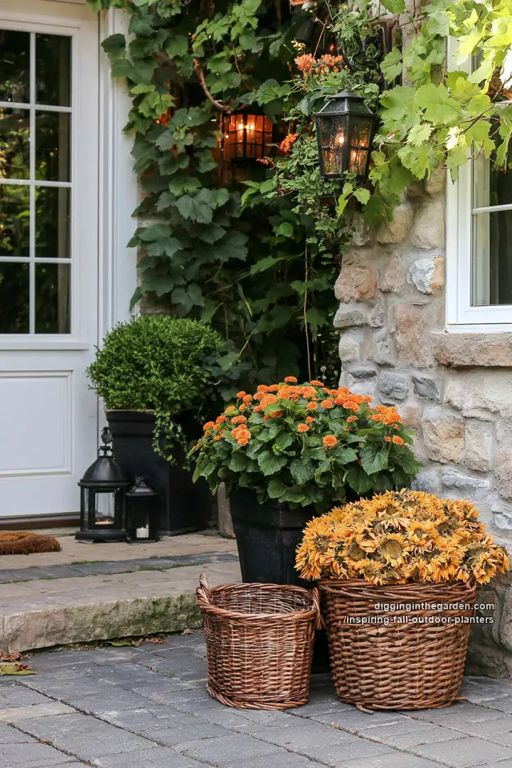 inspiring-fall-outdoor-planters 30