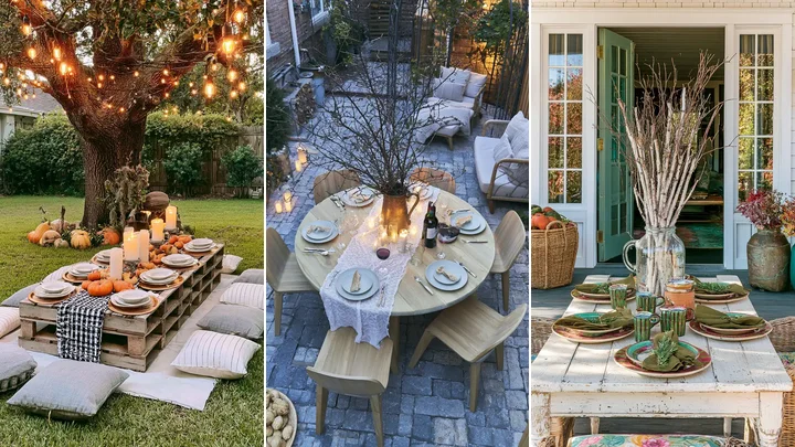 22 Stunning Outdoor Fall Table Decor Ideas for Easy Entertaining
