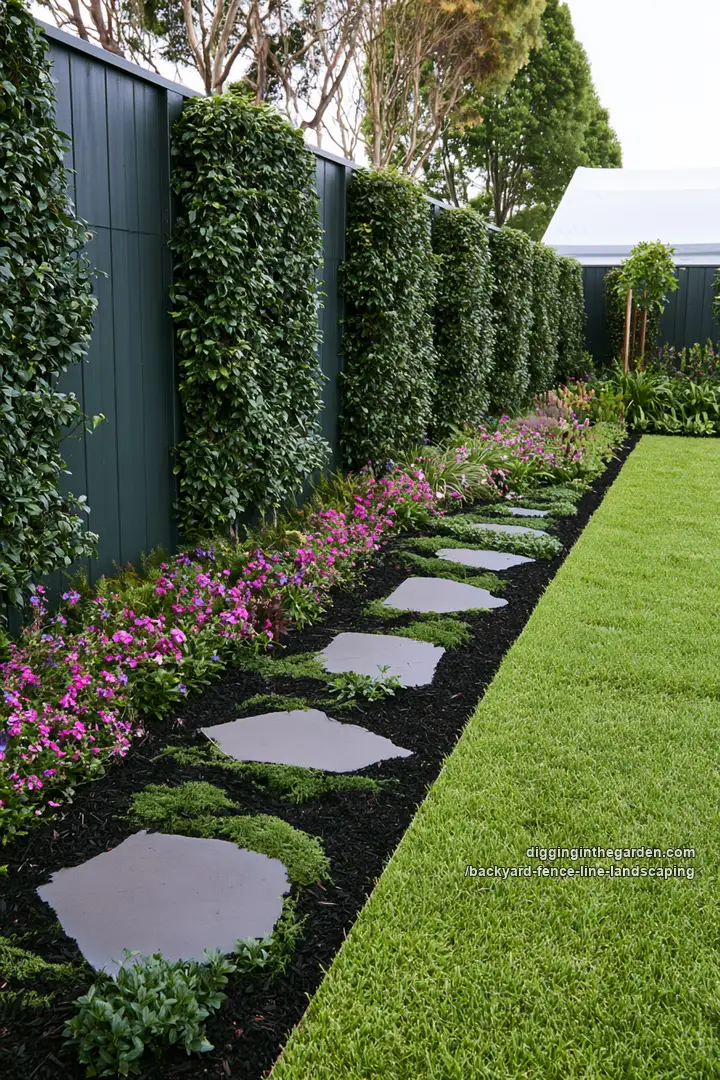 backyard-fence-line-landscaping 17