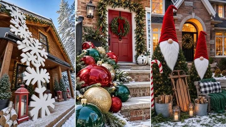15+ Oversized Holiday Decorations That Won't Overwhelm Your House