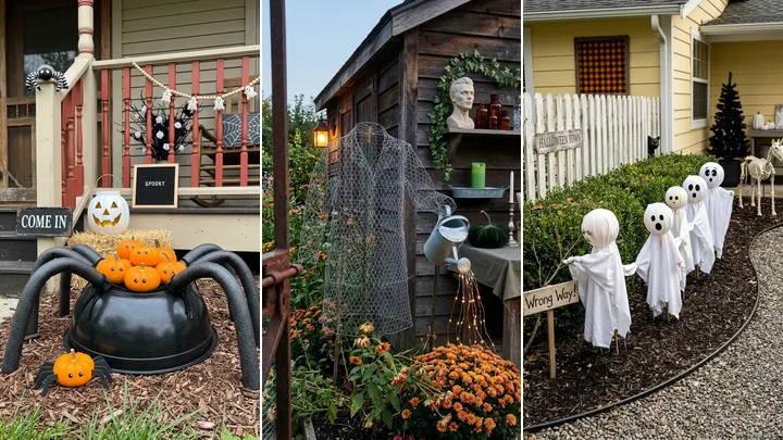 12 Outdoor Halloween Decor Ideas for a Spooky First Impression